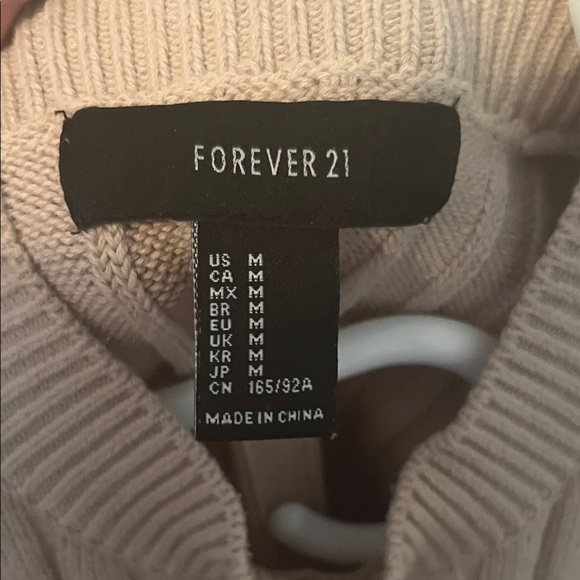 Forever 21 Taupe Ribbed Tank Top - Picture 2 of 2